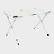 Elite Double Table, Silver