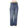 Madewell Jeans - Super Low Rise: Blue Bottoms - Women's Size 26