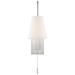 Savoy House Essentials Owen 18" High Satin Nickel 1-Light Wall Sconce