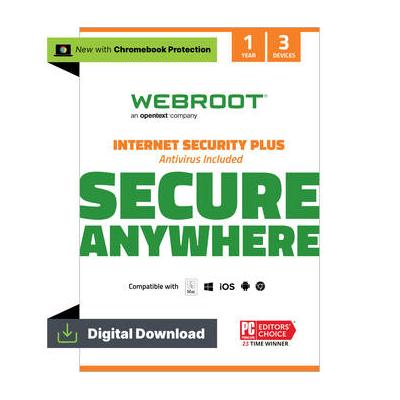 Webroot Internet Security (3 Devices , 1 Year) 1000063036