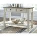 Canora Grey Edmore 46" Console Table Wood in White | Wayfair 6E3FB0801522445A8E53AC97E5923F0F