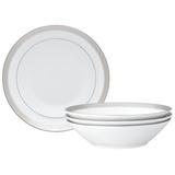 Noritake Crestwood Soup Bowls, 7-1/2", 12 Oz. Porcelain China/Ceramic in Gray/White | 1.75 H x 7.5 W x 7.5 D in | Wayfair 4166-407D