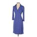 Julie Dillon Casual Dress: Blue Dresses - Women's Size 0