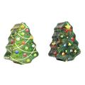 The Holiday Aisle® 2 Piece Christmas Cake Tins Set Metal in Blue/Green/Yellow | 7 H x 5.7 W x 2.56 D in | Wayfair AD85C7EE81FB47B083D866EB213BE322