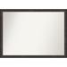 Red Barrel Studio® Vickie Wood Wall Mirror Wood in Black | 29.75 H x 40.75 W x 1 D in | Wayfair 314D4A8299EA4E90B017315355EC7854