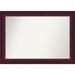 Latitude Run® Jermall Wood Wall Mirror Wood in Brown | 29.25 H x 41.25 W x 1 D in | Wayfair 135C442058AD4A6A86A114E35A491242