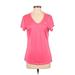 Adidas Active T-Shirt: Pink Activewear - Women's Size Medium