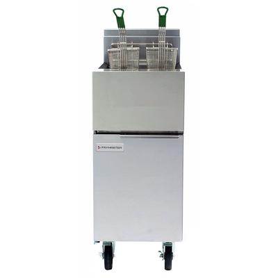 Dean GF14 Commercial Gas Fryer - (1) 40 lb Vat, Floor Model, Liquid Propane, 40-lb. Capacity, LP, Stainless Steel, Gas Type: LP