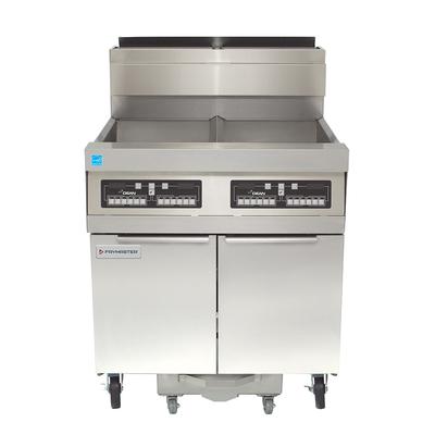 Frymaster SCFHD360G Commercial Gas Fryer - (3) 80 lb Vats, Floor Model, Natural Gas, 375, 000 BTU, Stainless Steel, Gas Type: NG