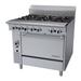 Garland C36-6C Cuisine 36" 6 Burner Commercial Gas Range w/ Convection Oven, Natural Gas, Stainless Steel, Gas Type: NG