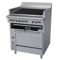 Garland C36-ARR Cuisine 36" Commercial Gas Range w/ Charbroiler & Standard Oven, Natural Gas, Stainless Steel, Gas Type: NG