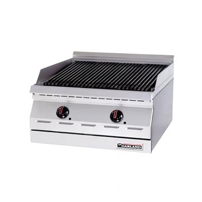 Garland GD-18RBFF NG 18" Countertop Charbroiler w/ High Lo Valve Control & Piezo Spark Ignition, Natural Gas, Stainless Steel, Gas Type: NG