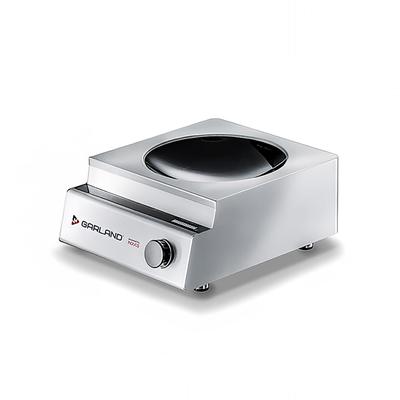 Garland GIIC-SW5.0 Countertop Induction Wok Unit w/ 1 Burner, 208-240v/3ph, 11.8" Diameter, Stainless Steel