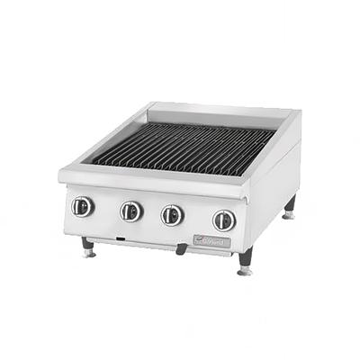Garland GTBG36-AR36 LP 36" Countertop Charbroiler, Adjustable, Manual Control, Liquid Propane, Stainless Steel, Gas Type: LP