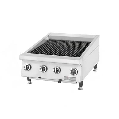 Garland GTBG60-AB60 LP 60" Gas Charbroiler w/ Cast Iron Grates, Liquid Propane, Stainless Steel, Gas Type: LP