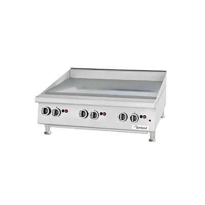 Garland GTGG72-GT72M LP 72" Gas Commercial Griddle w/ Thermostatic Controls - 1" Steel Plate, Liquid Propane, Stainless Steel, Gas Type: LP
