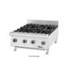 Garland UTOG48-8 48" Gas Hotplate w/ (8) Burners & Manual Controls, Liquid Propane, Stainless Steel, Gas Type: LP