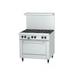 Garland X36-6R 36" 6 Burner Sunfire Commercial Gas Range w/ Standard Oven, Natural Gas, 6 Burners, 30, 000 BTU, Oven Base, Stainless Steel, Gas Type: NG