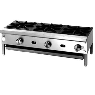 Jade Range JHP-224 24" Gas Hotplate w/ 2 Burners & Manual Controls, Natural Gas, Stainless Steel, Gas Type: NG