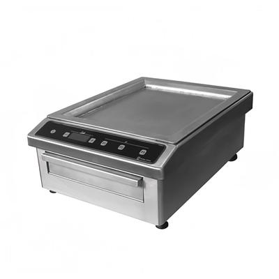 Equipex BGIC3000 12" Electric Commercial Griddle w/ Thermostatic Controls - 1" Steel Plate, 208 240v/1ph, Capacitive Touch Controls, 208-240V, Stainless Steel