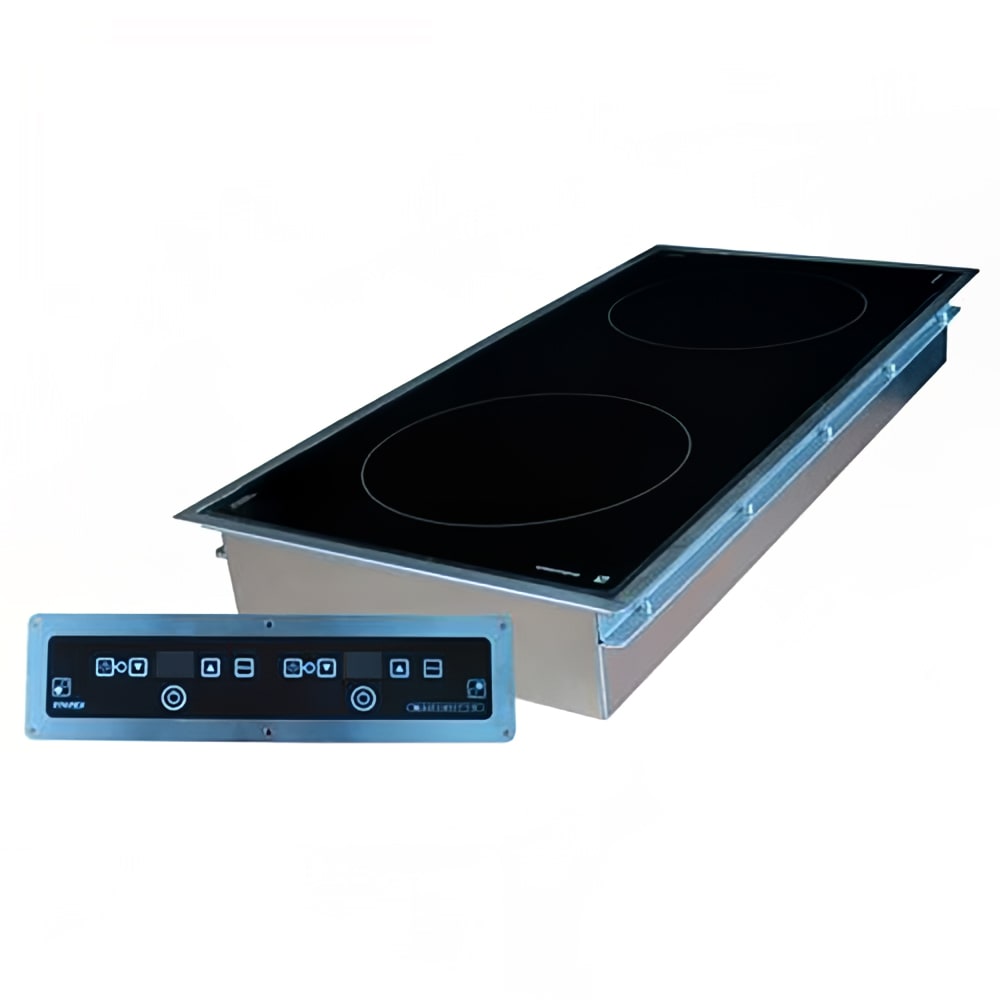 Equipex GL2-3500DIR Adventys Drop-In Induction Range w/ 2 Burners, 208-240v/1ph, Stainless Steel
