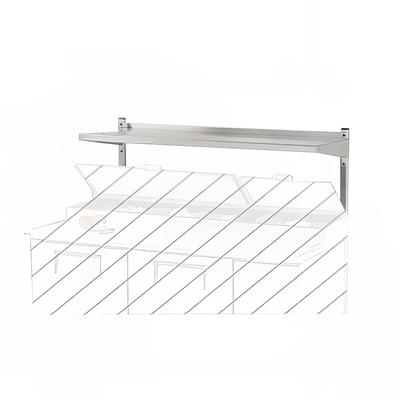 True 915702 Single Stainless Steel Utility Shelf for 60-inch TPP, TSSU, TUC, & TWT Models | True Refrigeration