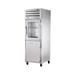 True STA1R-1HG/1HS-HC 27 1/2" 1 Section Reach In Refrigerator, (1) Glass Door, (1) Solid Door, Right Hinge, 115v, Silver | True Refrigeration