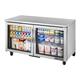 True TUC-60G-HC~FGD01 60" W Undercounter Refrigerator w/ (2) Sections & (2) Doors, 115v, 15.5 Cubic Feet, Silver | True Refrigeration