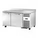 True TWT-60-32-HC~SPEC3 Spec Series 60" W Worktop Refrigerator w/ (2) Sections & (2) Doors, 115v, Silver | True Refrigeration