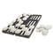 Globe CHARRACK-KIT Broiler Rack Kit, Set of 2, 30 Count Char Rocks, Cast Iron