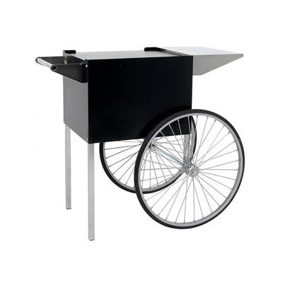 Paragon 3080710 Professional Series Small Popcorn Cart for Professional 4 Ounce Popper w/ Storage, Black