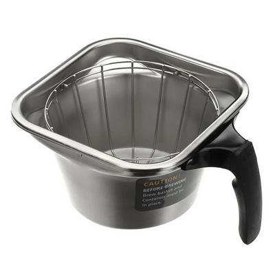 Fetco B003218B1 Brew Basket for XTS & Extractor V+ Brewers - 13" x 5", Stainless Steel