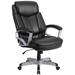 Flash Furniture GO-1850-1-LEA-GG Hercules Swivel Big & Tall Office Chair w/ High Back - Black LeatherSoft Upholstery