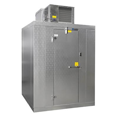 Master-Bilt QSF1012-C R449 LH 10' x 12' Indoor Walk-In Freezer w/ Top-Mounted Compressor - Floor