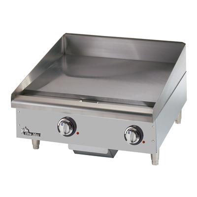 Star 724TA 208V 24" Electric Commercial Griddle w/ Thermostatic Controls - 1" Steel Plate, 208v, Stainless Steel