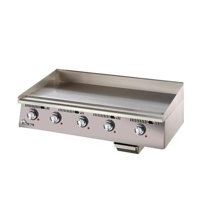 Star 772TA 208V 72" Electric Commercial Griddle w/ Thermostatic Controls - 1" Steel Plate, 208-240v, Snap-action Thermostat, 208 V/1 ph, Stainless Steel