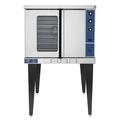 Duke 613-E1XX Single Full Size Electric Commercial Convection Oven - 10.0 kW, 208v/3ph, 6 Racks, Stainless Steel