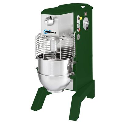 Univex SRM80+-GRN 80 qt Planetary Commercial Mixer - Floor Model, 3 HP, Produce Green, 208-240v/1ph