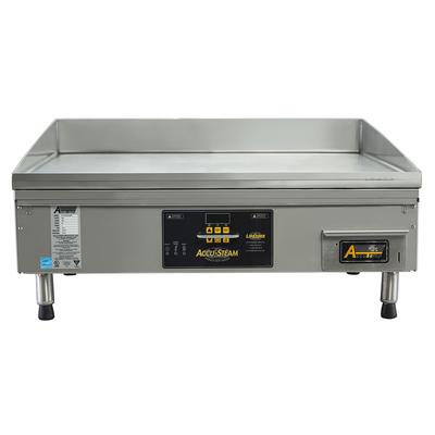 AccuTemp EGF2083A4850-T1 48" Electric Commercial Griddle w/ Thermostatic Controls - 1" Steel Plate, 208v/3ph, Stainless Steel