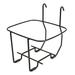 San Jamar KPPS196WM Wall Mount Stand for KPP196 6 qt Kleen-Pail Pro, 6 Quart, Black