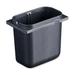 San Jamar P9700BK Condiment Fountain Jar w/ 2 1/2 qt Capacity, Plastic, Black