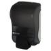 San Jamar S900TBK 900 mL Wall-Mount Liquid Soap Dispenser - Manual, Black Pearl