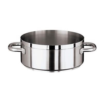 Paderno 11109-36 15 qt Stainless Steel Braising Pot, Silver