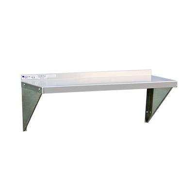 New Age 1126 Solid Wall Mounted Shelf, 48