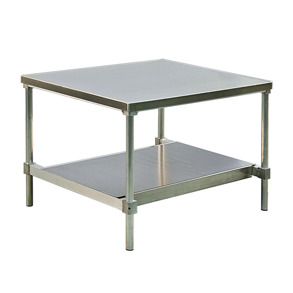 New Age 13036GSU 36" x 30" Stationary Equipment Stand for General Use, Undershelf