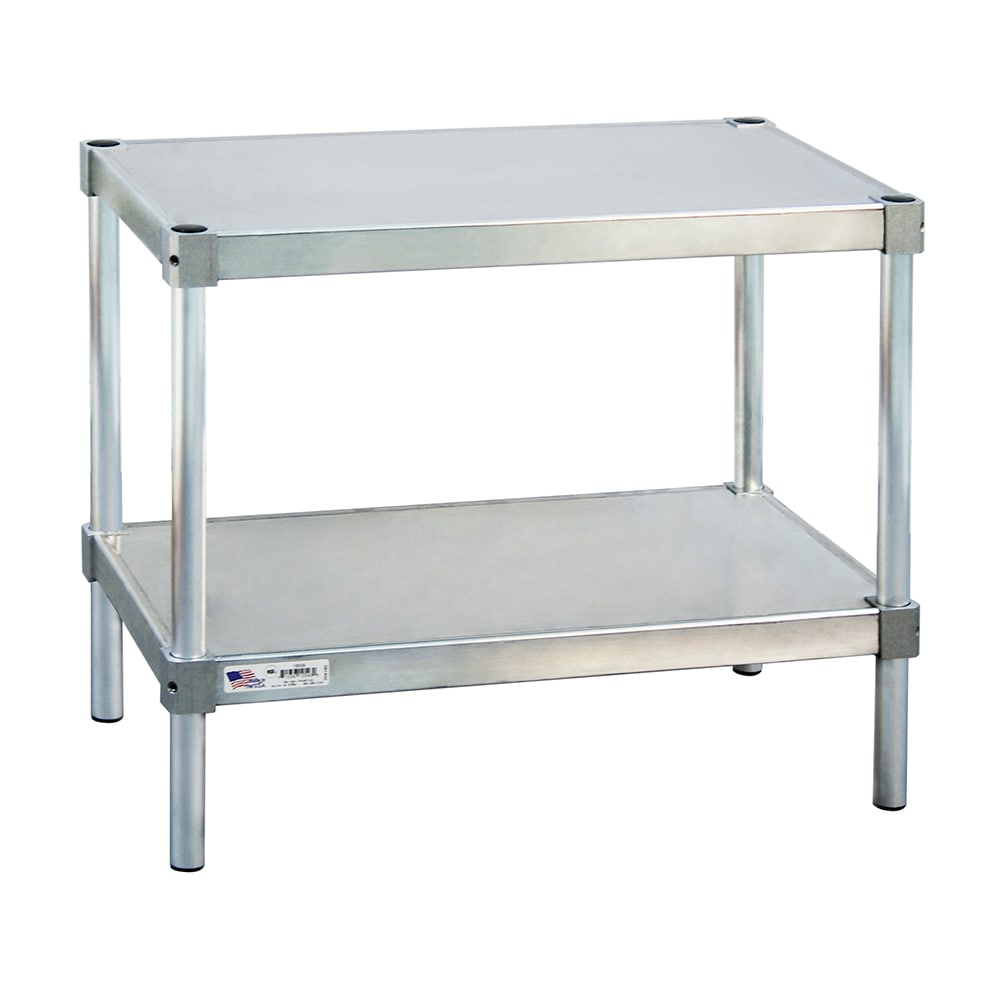 New Age 21548ES24P 48" x 15" Stationary Equipment Stand for General Use, Undershelf