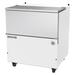 Beverage Air SM34HC-W Milk Cooler w/ Top & Side Access - (512) Half Pint Carton Capacity, 115v, 8 Milk Crate Capacity, White