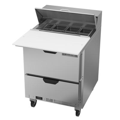 Beverage Air SPED27HC-C 27" Sandwich/Salad Prep Table w/ Refrigerated Base, 115v, Stainless Steel