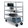 Lakeside 4567 Extreme Duty Queen Mary Cart - 5 Levels, 2500 lb. Capacity, Aluminum, Marine Edges, 2, 500-lb. Capacity, 5 Flat Shelves