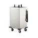 Lakeside 6107 22 1/2" Heated Mobile Dish Dispenser w/ (1) Column - Stainless, 120v, Silver